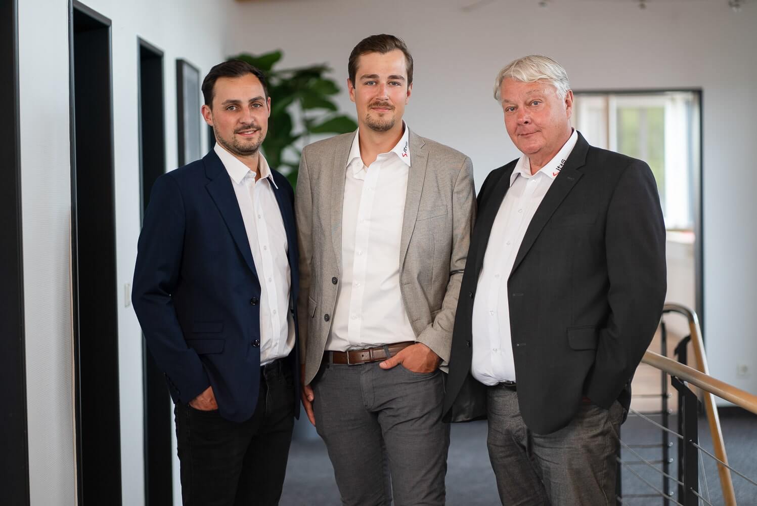 Geschäftsführer IT+S - Tobias Graus, Jan Kopfmann, Jens Kopfmann
