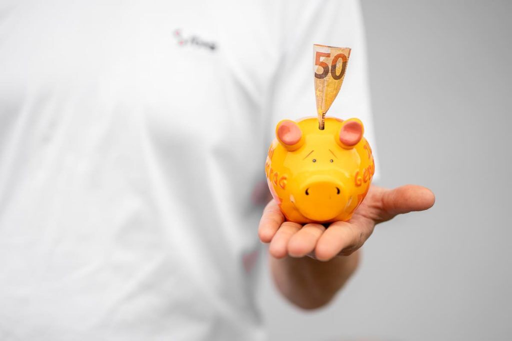 Betriebliche Altersvorsorge - Sparschwein