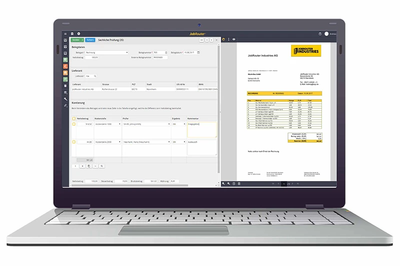 JobRouter Workflow Prüfung