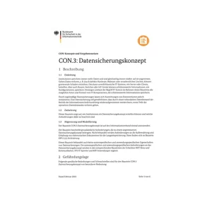 CON3 - Datensicherungskonzept